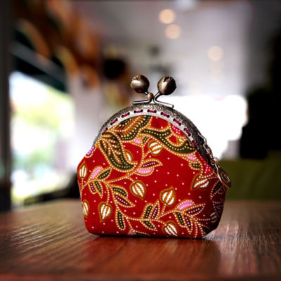 COCOONESE Clutch Purse Mini - Ploto (Red) 5