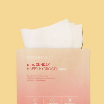 Kocostar [套装] a.m. Sunday 水感舒緩水凝膠面膜 2片 + 水感舒緩頸膜 2片 6