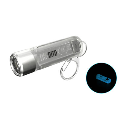 Nitecore TIKI 300 Lumen USB-C Rechargeable Glow In The Dark Keychain Flashlight 2