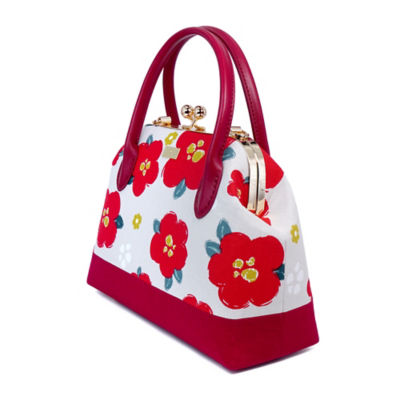 COCOONESE Leather Top-Handle Bag - Cotton Rose 3