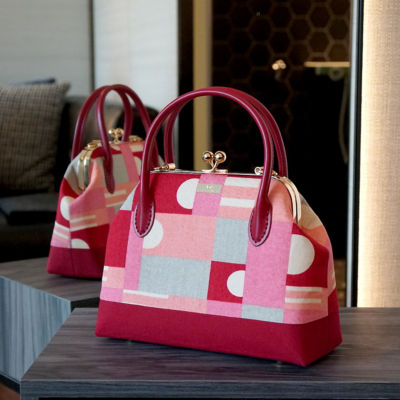COCOONESE Leather Top-Handle Bag - Compose (Pink) 5