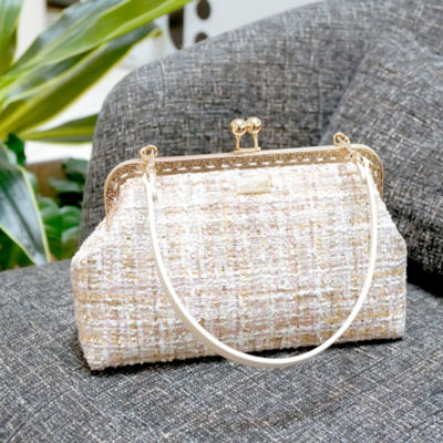 COCOONESE Underarm Bag - Timeless Tweed (Beige) 6
