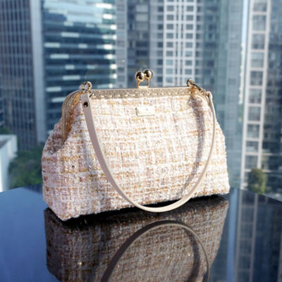 COCOONESE Underarm Bag - Timeless Tweed (Beige) 7