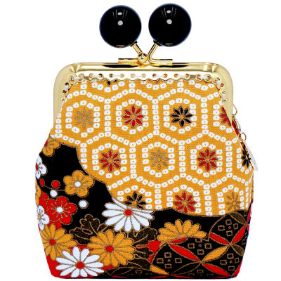 COCOONESE Clutch Purse - Hinagiku (Black) 1