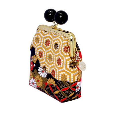 COCOONESE Clutch Purse - Hinagiku (Black) 2