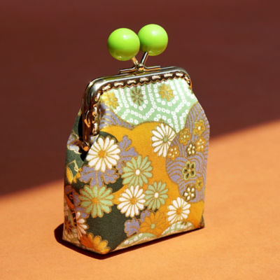 COCOONESE Clutch Purse - Hinagiku (Green) 3