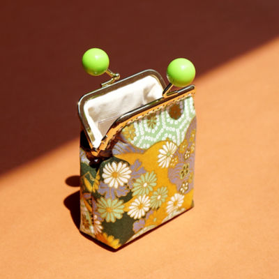 COCOONESE Clutch Purse - Hinagiku (Green) 4