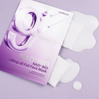 Numbuzin No. 9 NAD Bio Lifting-sil Full Face Pack Sheet 5Pcs 2