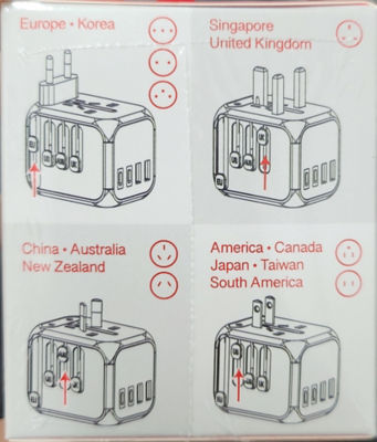 TRAVELMALL 25W High Performance Worldwide Travel Adaptor 3