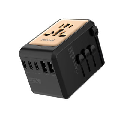 TRAVELMALL GaN 100W PD Worldwide Travel Adaptor with 6 USB ports 3