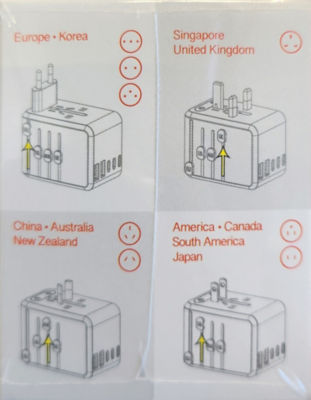 TRAVELMALL GaN 100W PD Worldwide Travel Adaptor with 6 USB ports 4