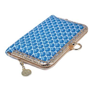 COCOONESE Kiss Clasp Card Holder - Asters 2
