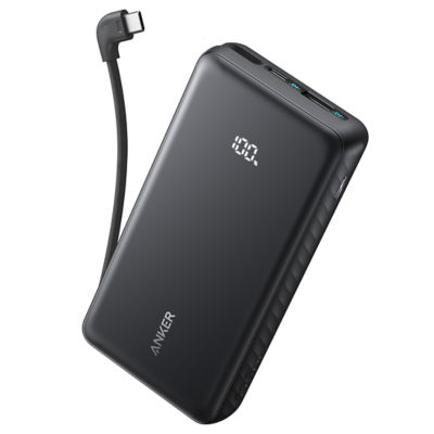 Anker Zolo 20000mAh 22.5W Built-in USB-C Cable CCC Power Bank A110E 1