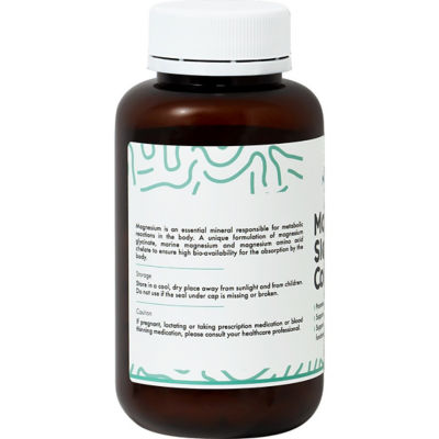 Nutrisynce Magnesium Sleep Complex 60 Vege Capsules 3