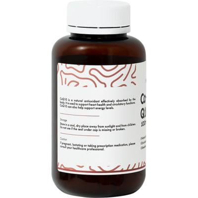 Nutrisynce CoQ10 100毫克 60粒素食胶囊 3