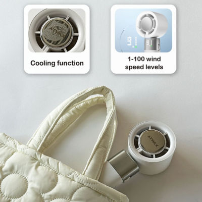 Atmax Lighti Portable Cooling Fan with LED Light 4