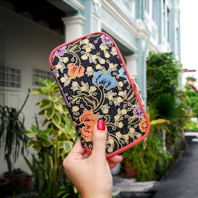 COCOONESE Travel Wallet - Mandala (Black) 3