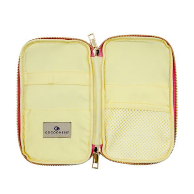 COCOONESE Travel Wallet - Winter Camellia (Pink) 3
