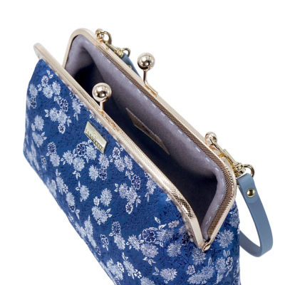 COCOONESE Underarm Bag - Silver Floral 3