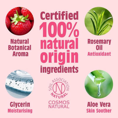 Salt of The Earth Natural Refillable Deodorant Roll-On Fresh Strawberry 75ml 4