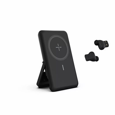 TRAVELMALL True Wireless Earbuds With 5000mAh Wireless Powerbank 4
