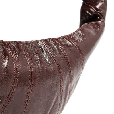 LEMAIRE Small Croissant Bag Coated Cotton Chocolate Fondant BG0003LF1329 5