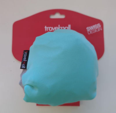 TRAVELMALL 口袋大小的3D充气颈枕（薄荷灰） 6
