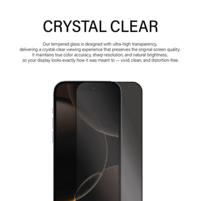 Red Monster Screen Guard for iPhone Air - BASIC PRIVACY & ANTI GLARE FULL COVER TEMPERED GLASS 7