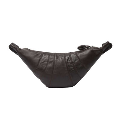 LEMAIRE Small Croissant Bag Soft Nappa Leather Dark Chocolate BG0003LL095 3