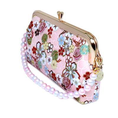COCOONESE Wristlet Pouch - Sakura Forest (Pink) 3