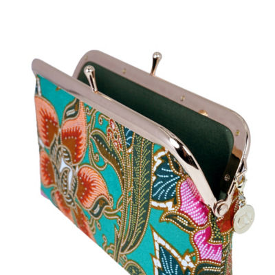COCOONESE Wristlet Pouch - Epiphyllum (Green) 3