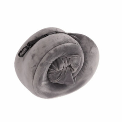 TRAVELMALL Premium Foldable Memory Foam Pillow with Hood 5