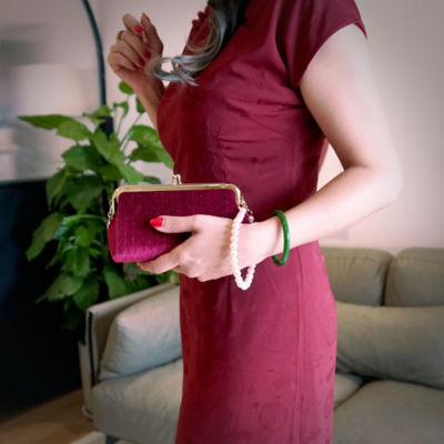 COCOONESE Wristlet Pouch - Velvet Cano 6