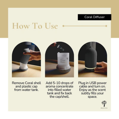 Pristine Coral Diffuser (Black) 5