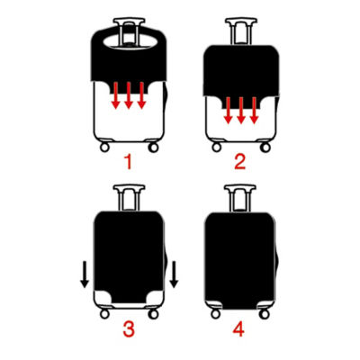 TRAVELMALL 环保行李箱保护套（中号） 6