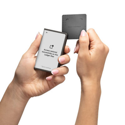 Ledger Stax Touchscreen Crypto Hardware Wallet 6