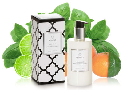 TEMPLE Candles TEMPLE Hand Therapy Crème, Lime Basil 4