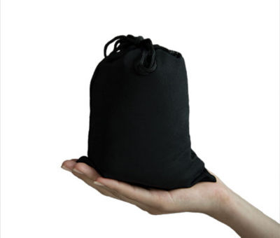 TRAVELMALL 3D Inflatable Neck Pillow with Patented Pump and Hood 3