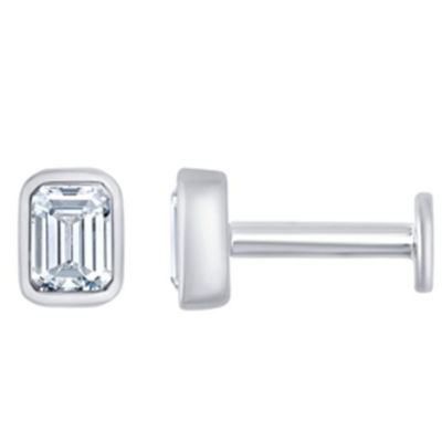 Goldheart Star Promise Lab-Grown Diamond Step Cut Earring 1