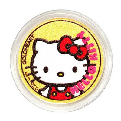 Goldheart 999 Gold 0.2G Hello Kitty Gold Coin 1