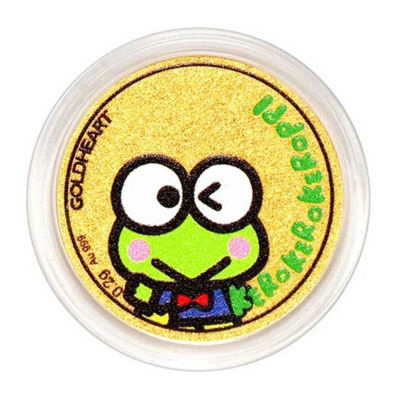 Goldheart 999 Gold 0.2G Kerokeroppi Gold Coin 1