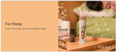 BONE Natural Wood Essential Oil Swing Diffuser (Alien) 12