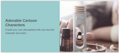 BONE Natural Wood Essential Oil Swing Diffuser (Alien) 6