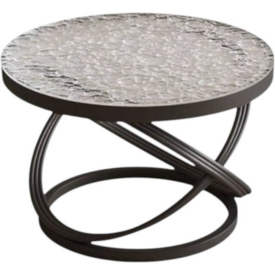 KKPL Aesthetic Coffee Table With Glass Top 1