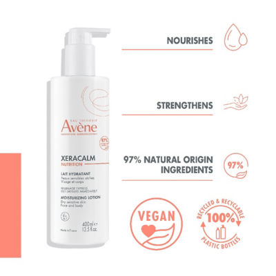 AVENE Xeracalm Nutrition Moisturising Lotion 400ml 3