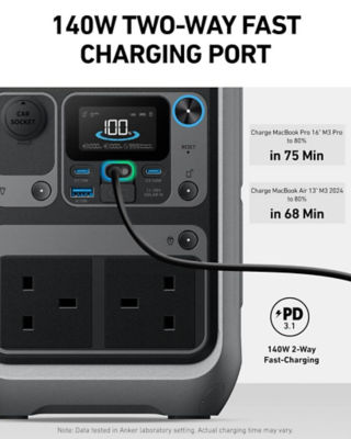 Anker SOLIX C300 Portable Power Station - 288Wh | 300W 6