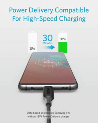 ANKER [Bundle] Anker MagGo Power Bank (10K, Slim) + 312 Powerport 25W USB-C Charger + PowerLine III 3ft USB-C to USB-C Cable 10