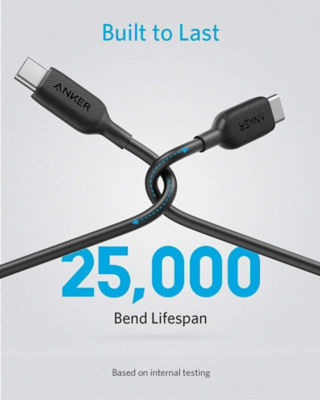 ANKER [Bundle] Anker MagGo Power Bank (10K, Slim) + 312 Powerport 25W USB-C Charger + PowerLine III 3ft USB-C to USB-C Cable 11