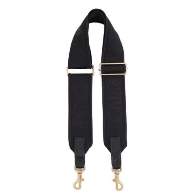 CHLOE Adjustable Strap In Canvas Black CHC24SK892L50001 1