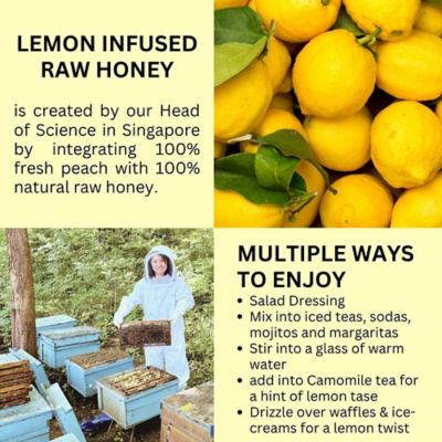 Hives Keeper 蜂巢守护者精选柠檬蜂蜜 - 新加坡配方 250克 4